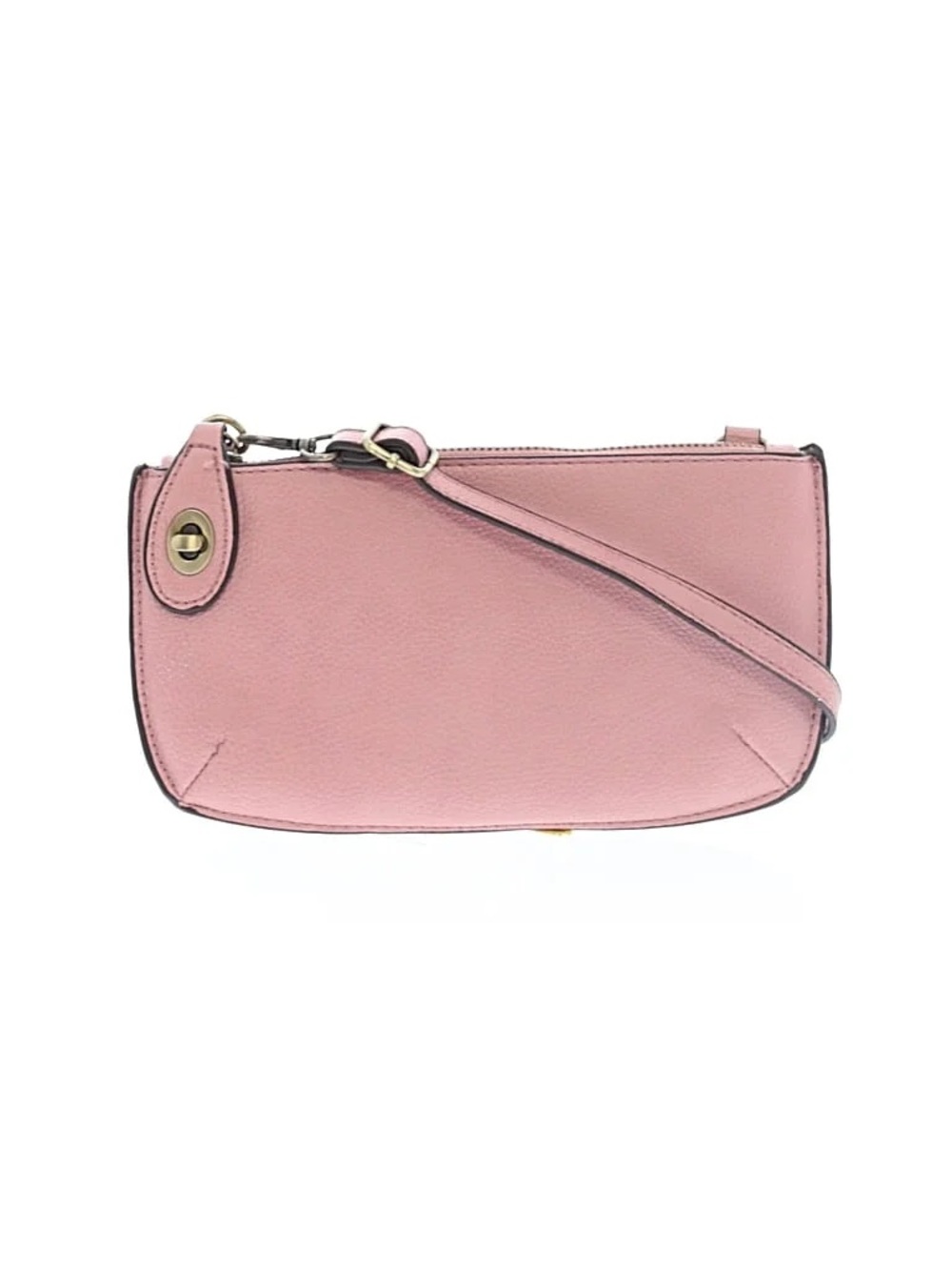Joy Susan Women's Pink Leather Crossbody Bag